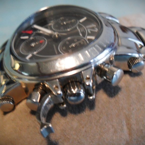 Klaus-Kobec Contemporary Chronograph KKL2008 .24 TCW Diamond Ladies Watch - Picture 5 of 7